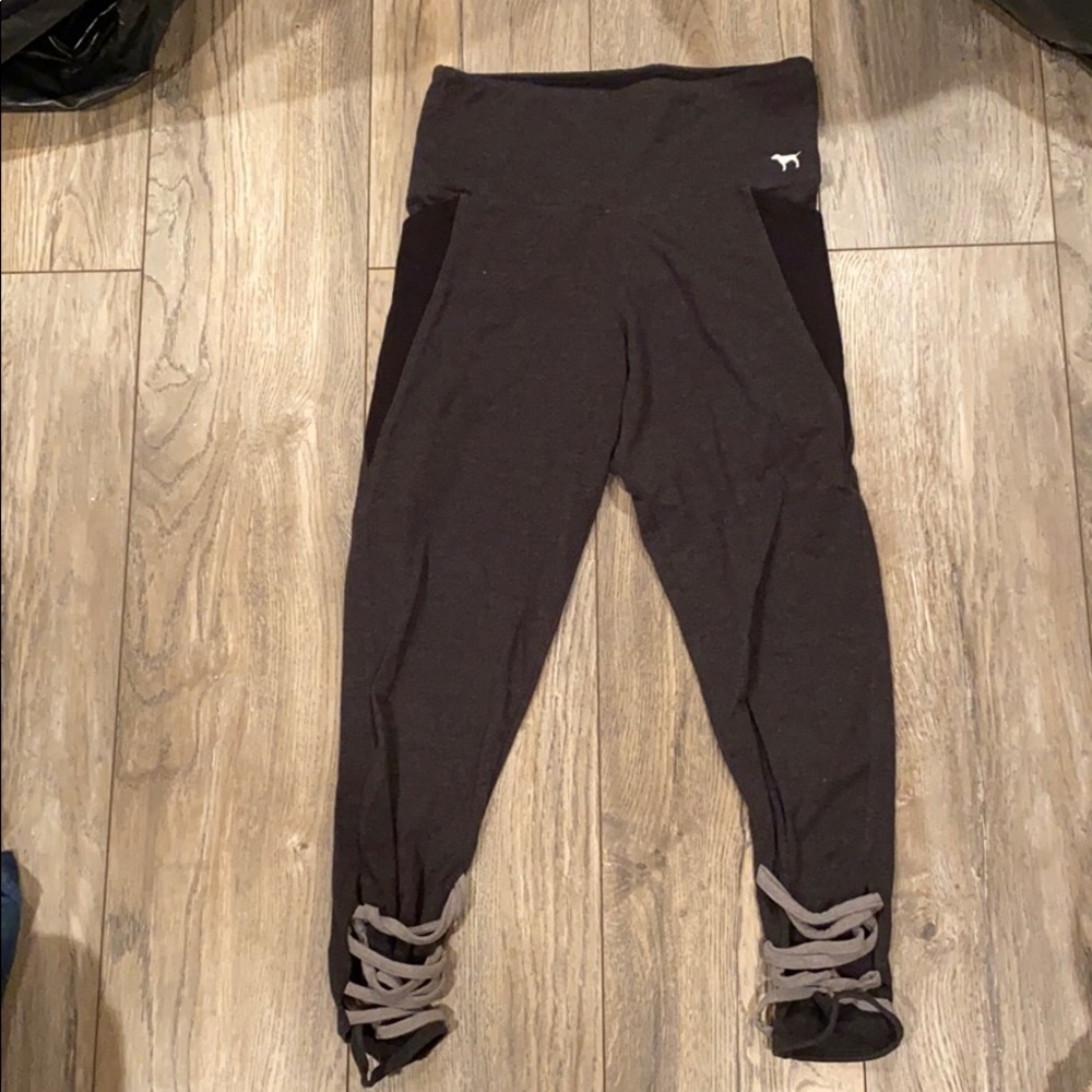 PINK dark grey legging